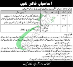 Pakistan Army Ammunition Depot Jobs 2023 - Apply Now