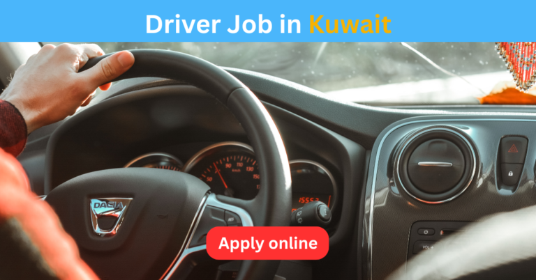 Driver Job in Al Kuwait, Kuwait