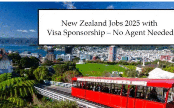 New Zealand Government Jobs with Visa Sponsorship 2025