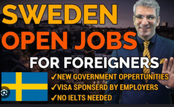 Sweden Jobs for Foreigners with Visa Sponsorship