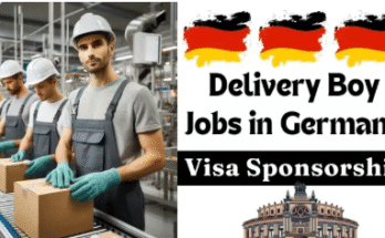 Delivery Boy Jobs in Germany with Visa Sponsorship