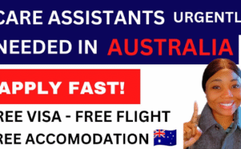 Aged Caregiver Jobs in Australia with Visa Sponsorship 2025