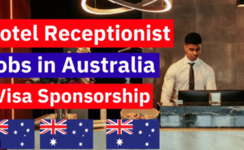 receptionist jobs in australia with visa sponsorship